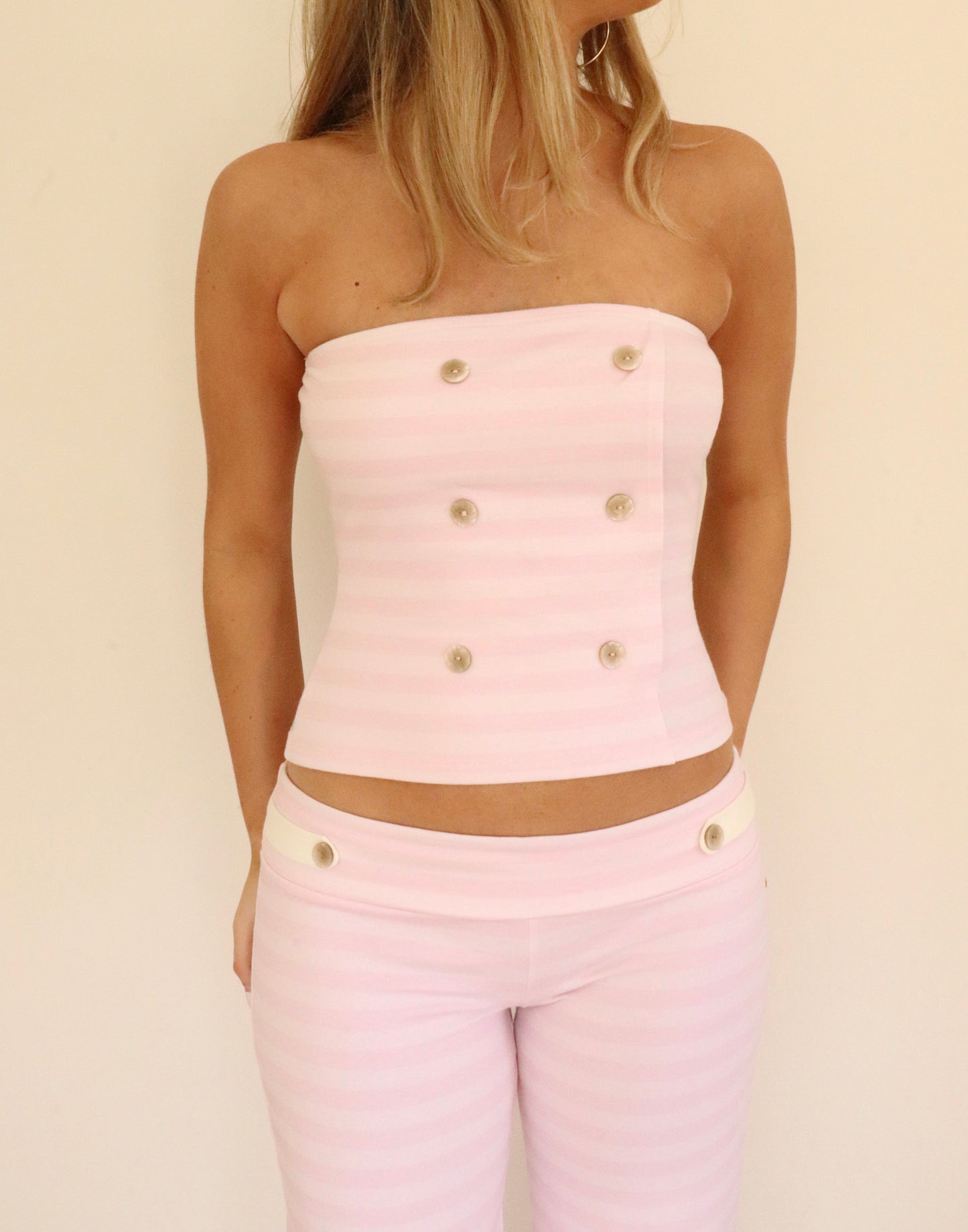 THE COVE TUBE TOP- BUBBLEGUM