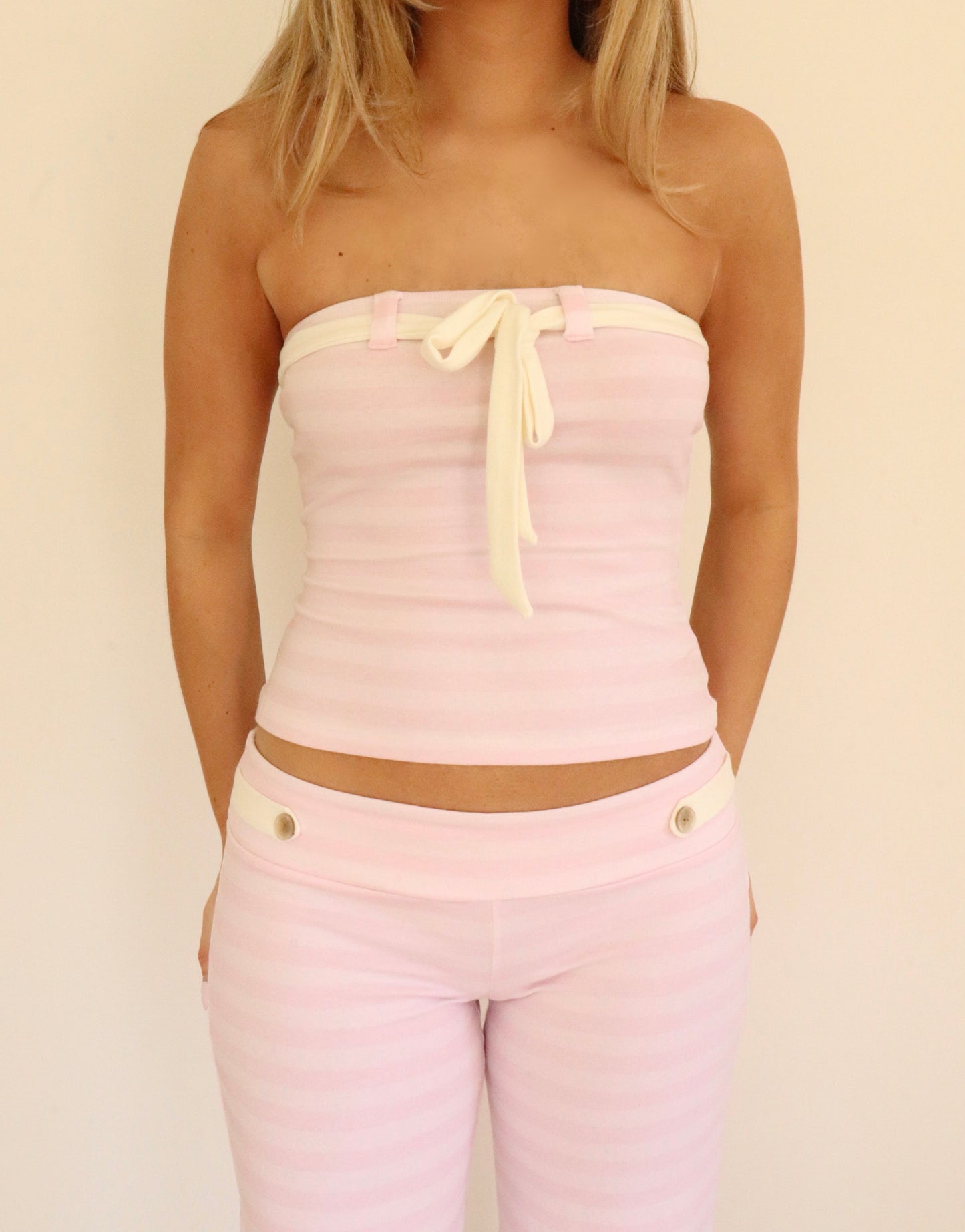 THE KAIA TUBE TOP- BUBBLEGUM