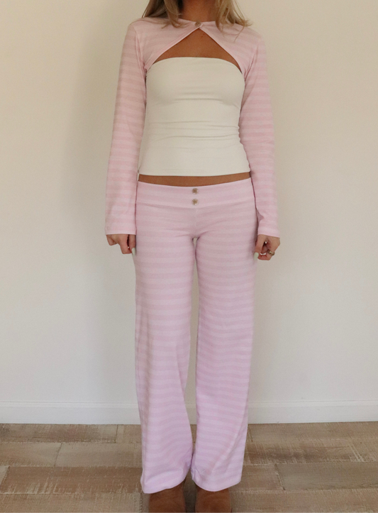 POLLY PANTS- BUBBLEGUM