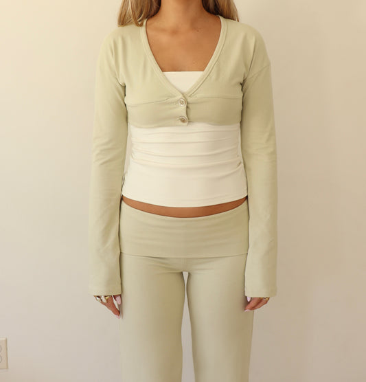 HONEYDEW CARDIGAN