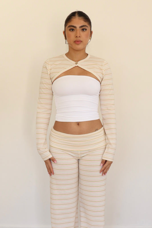 POLLY CARDIGAN- GUAVA