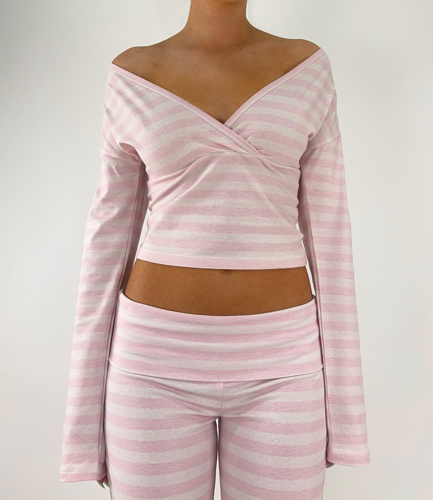 CROSSOVER LONG SLEEVE - BUBBLEGUM